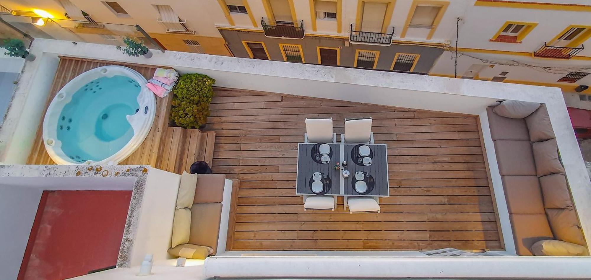 Appartement Penthouse With Jacuzzi, And Garaje Grupo Ac Gestion à Cadix Extérieur photo